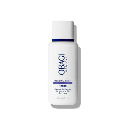 Obagi Nu-Derm Foaming Gel – Gel-Based Cleanser for Normal to Oily & Sensitive Skin